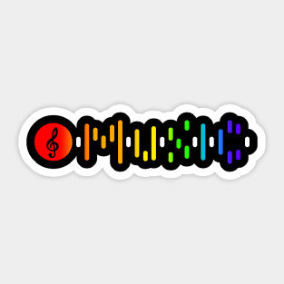 Music Code Sticker